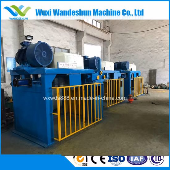 Máquina trefiladora vertical invertida de acero alotipo y carbono de tambor único de gran diámetro