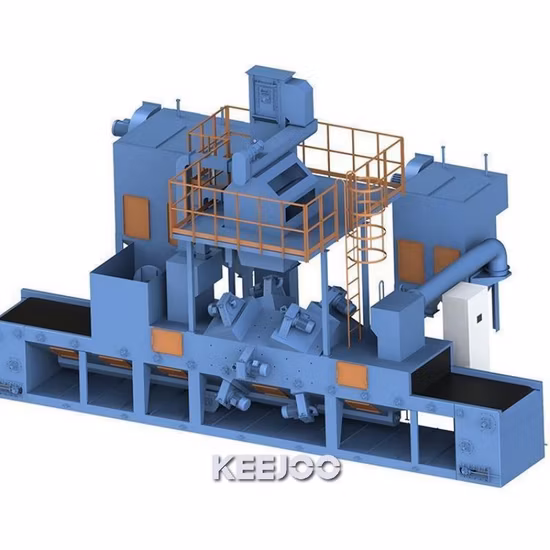 Equipo 4*120kg /Min de la granalla del transportador de malla de alambre