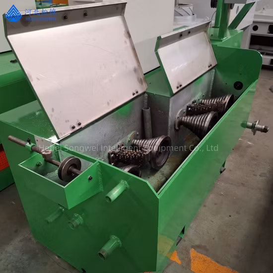 Suntech invirtió el tipo húmedo máquina vertical del trefilado del tanque de agua del cable del soporte de cabeza