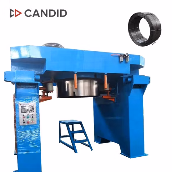 Máquina de trefilado de cobre de clavo tipo seco vertical invertida adecuada para diámetro grande